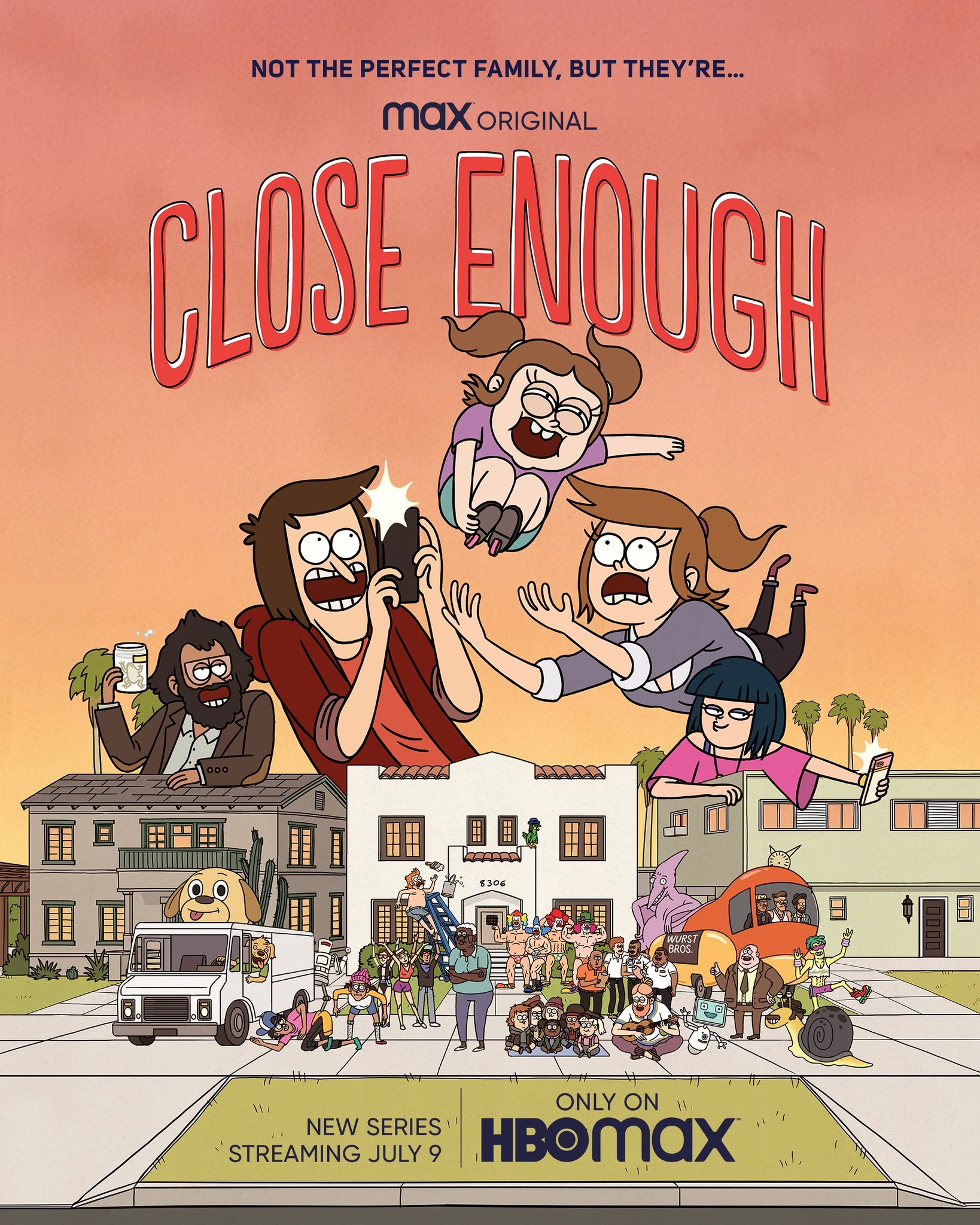 Close Enough Season 1 ก๊วนพิลึกคึกเหนือโลก ซีซั่น 1 ตอนที่ 1-8 พากย์ไทย