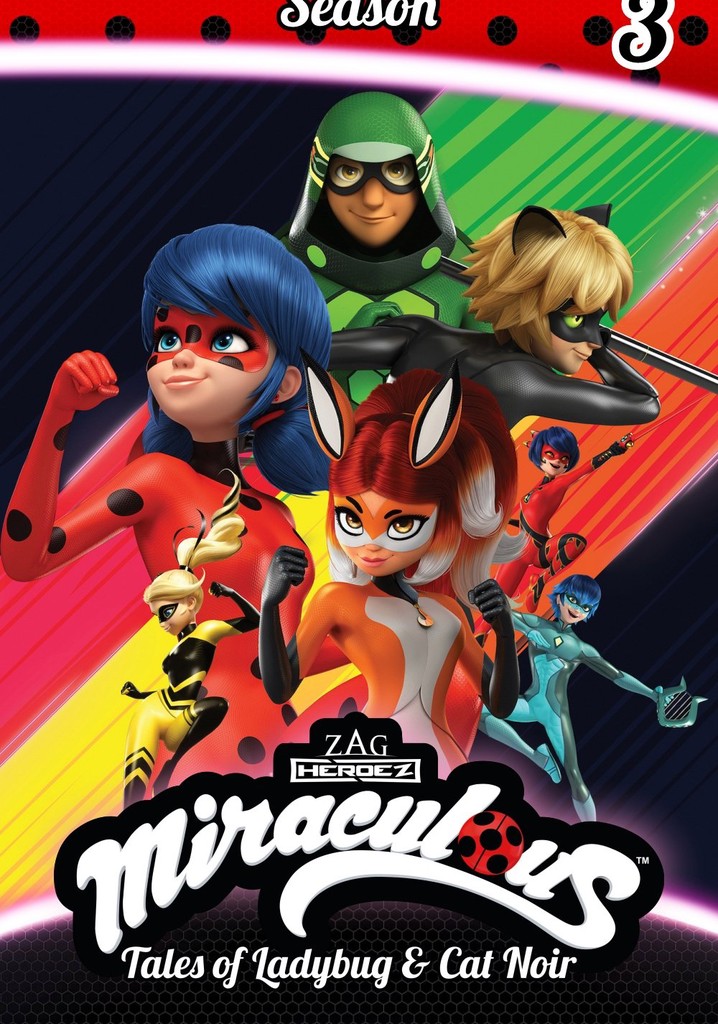 Miraculous: Tales of Ladybug & Cat Noir มหัศจรรย์สาวเลดี้บั๊ก ภาค3 (2019) ตอนที่ 1-26 พากย์ไทย