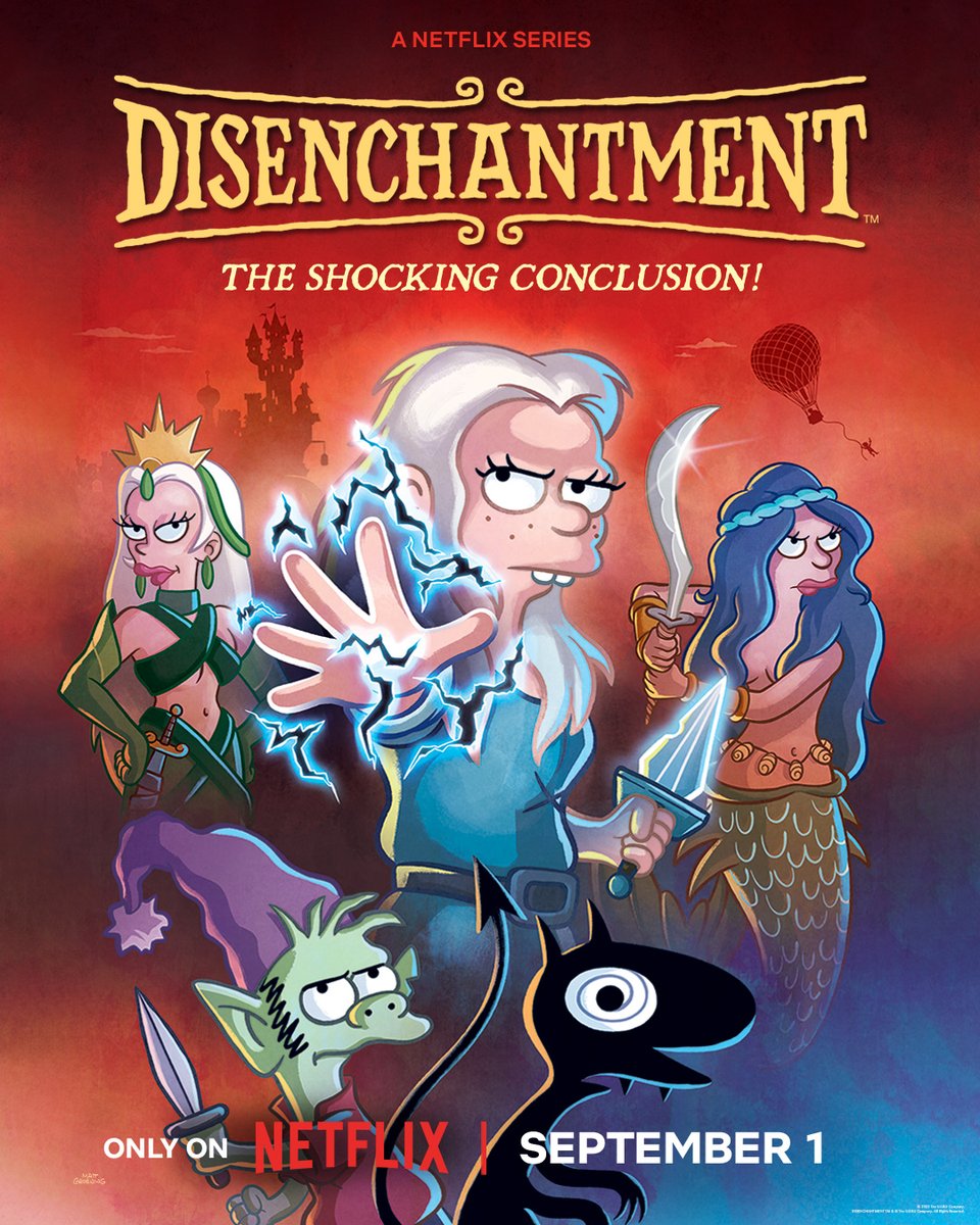 Disenchantment Season 4 ดิสเอนแชนท์เมนต์ เอลฟ์แสบกับเจ้าหญิงสำมะเล ภาค 4 ตอนที่ 1-10 ซับไทย